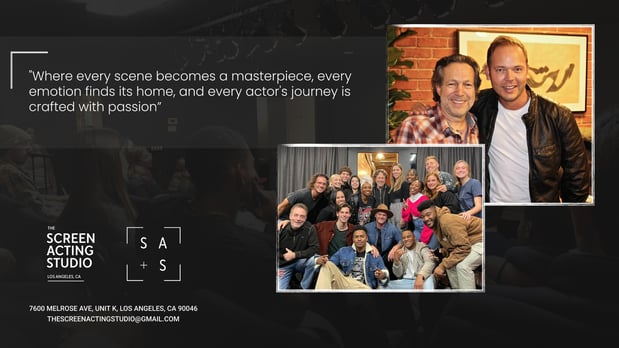 Images Aaron Speiser - The Screen Acting Studio