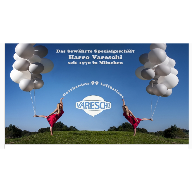 Logo - Luftballons | Harro Vareschi Ballons | München