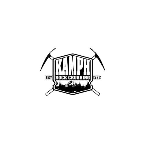 Kamph Rock Crushing Company Logo