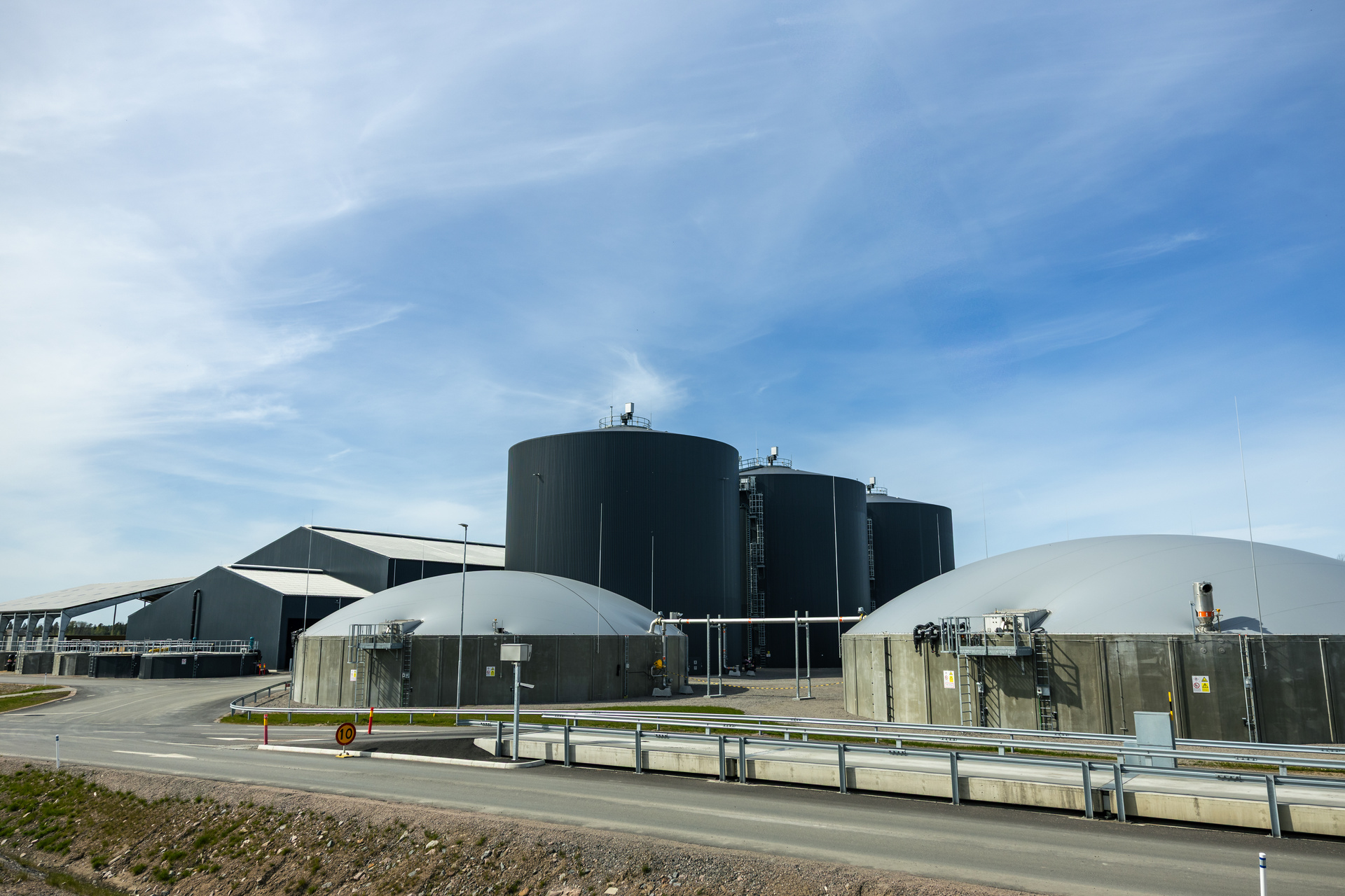 Images Gasum Götene biogasanläggning