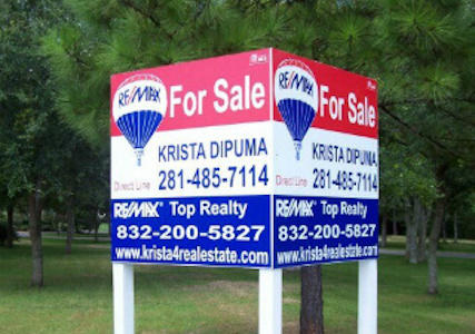 real estate signs for residential realtors, commercial realtors, and builders