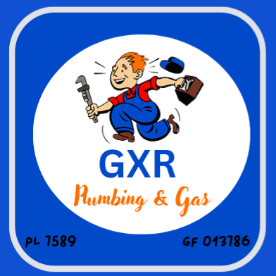 GXR Plumbing & Gas Logo