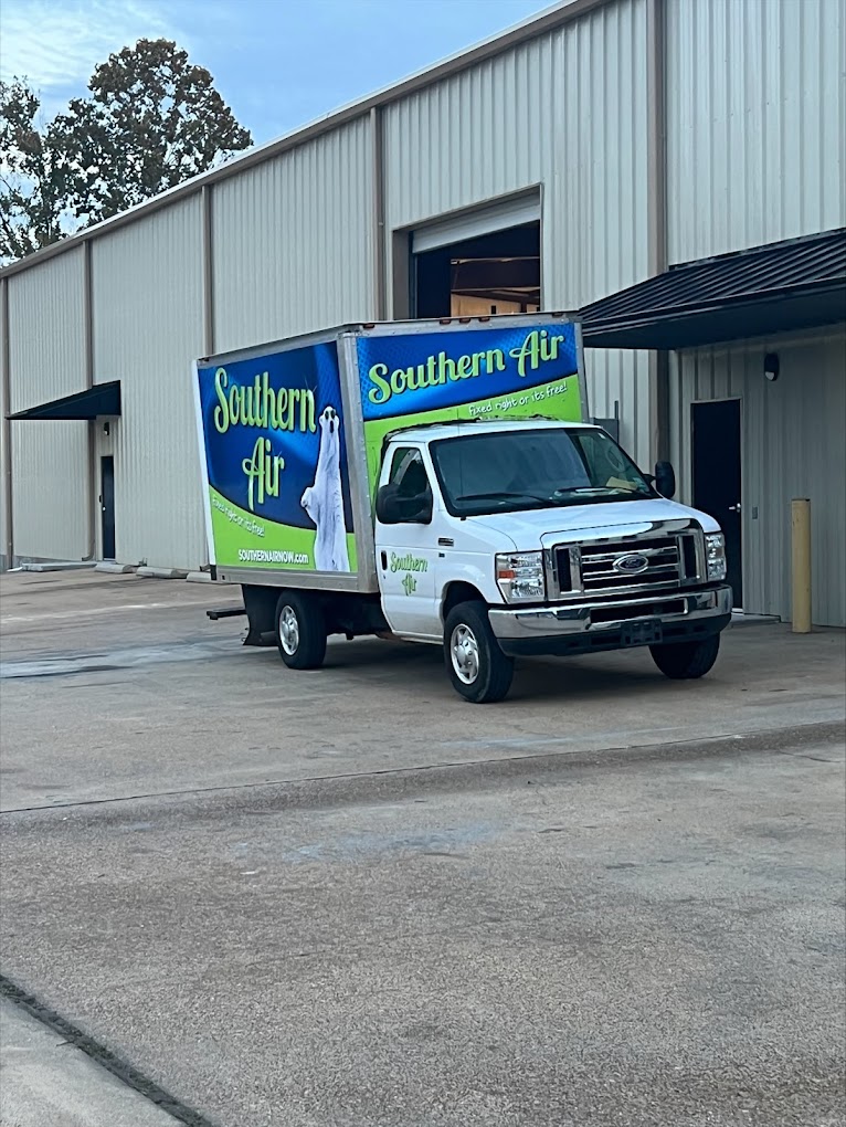 Southern Air & Plumbing work truck