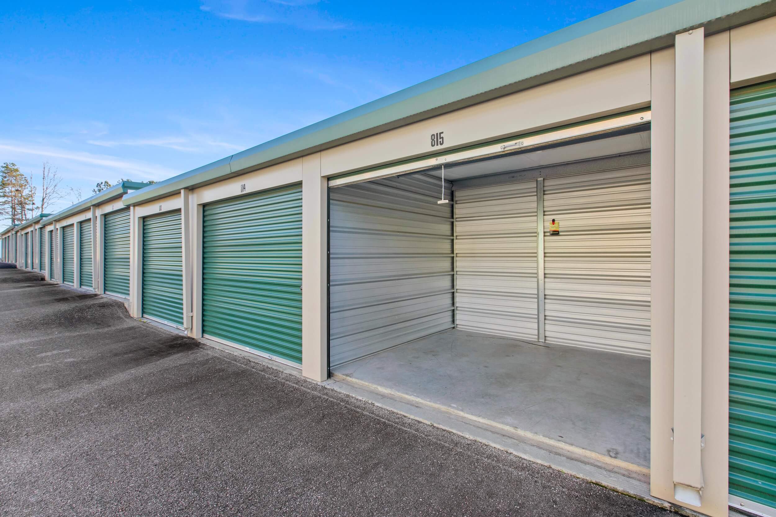 Drive-up Storage Units