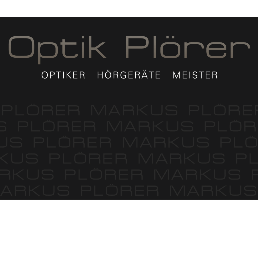 Optik-Markus Plörer - Logo