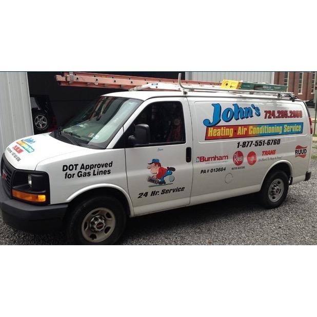 John's Heating & Air Conditioning Logo