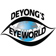 Deyong's Eye World Logo