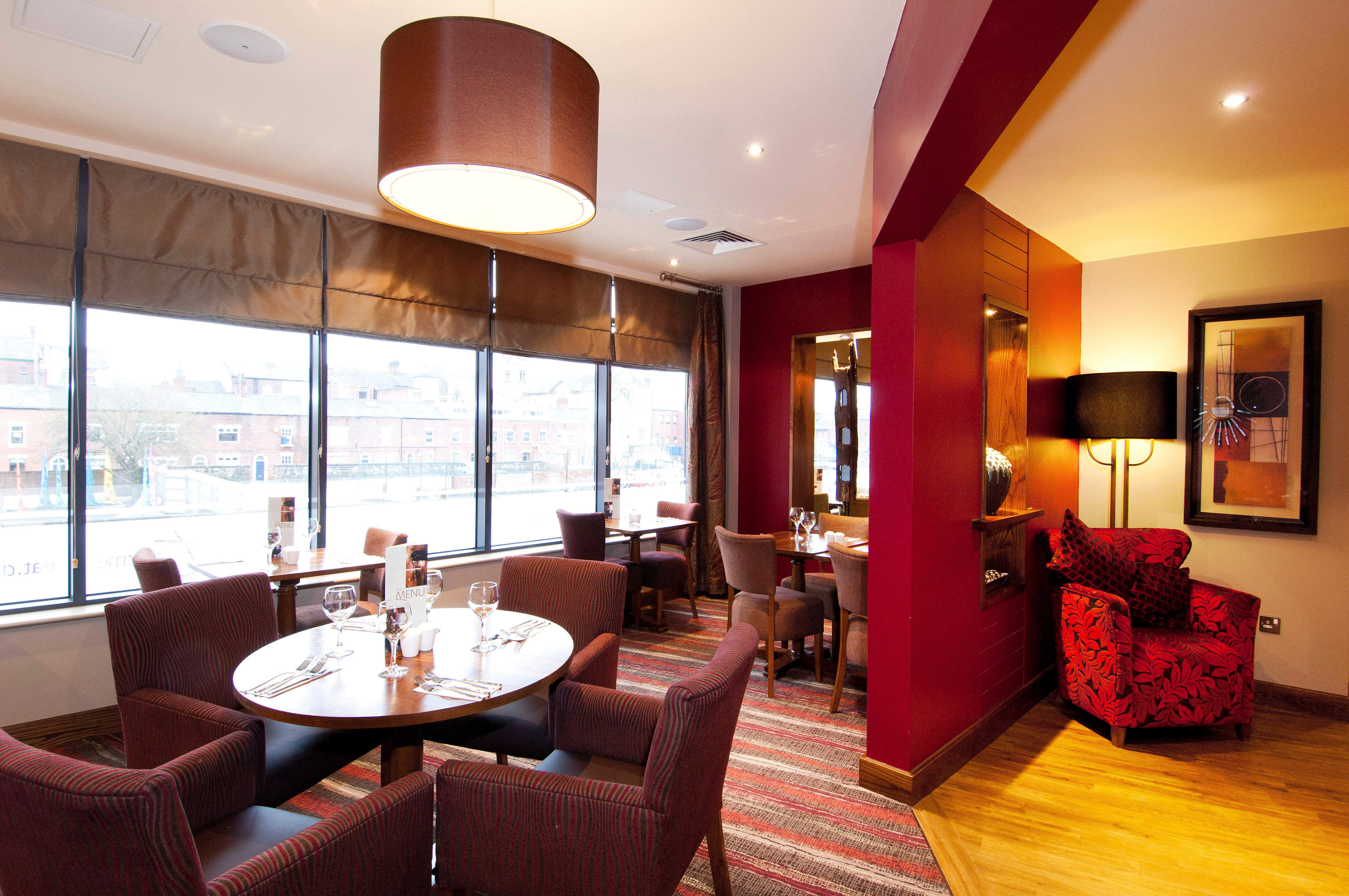 Thyme restaurant Premier Inn Preston Central hotel Preston 03333 218335