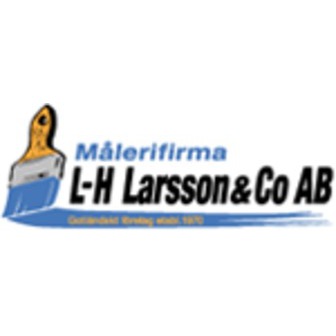 Målerifirma L-H Larsson & Co AB Logo