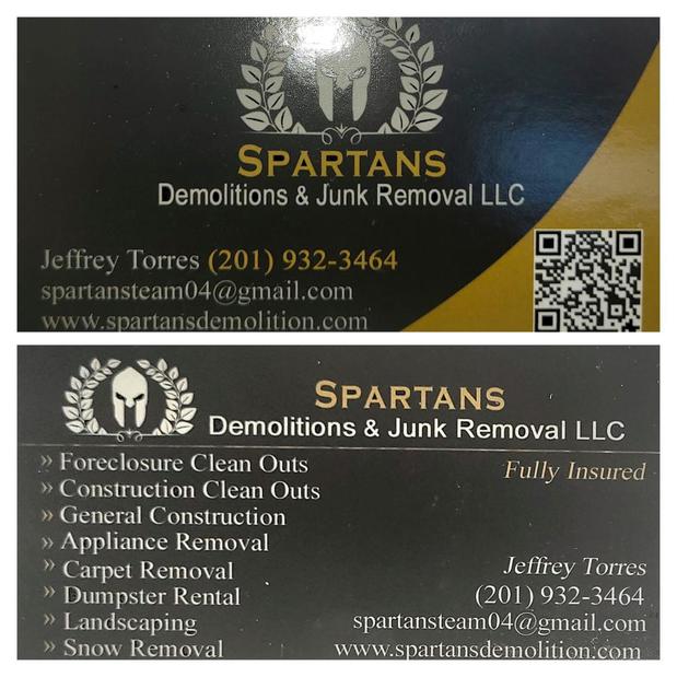 Images Spartans Demolition and Junk Removal