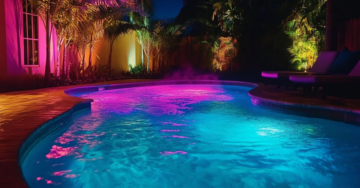 Choose your pool lighting