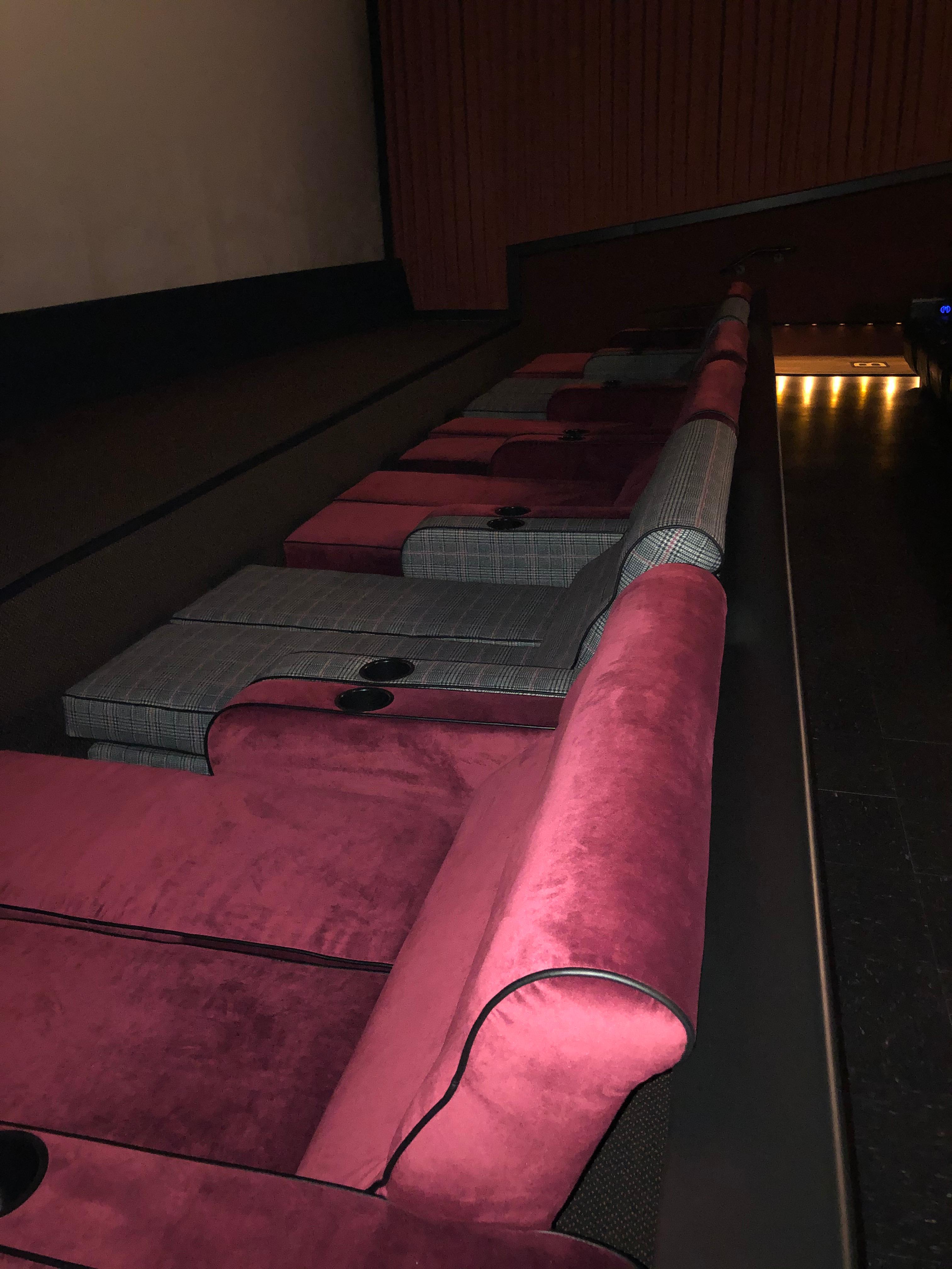 Love Seats in Movie Theater_Cinemark