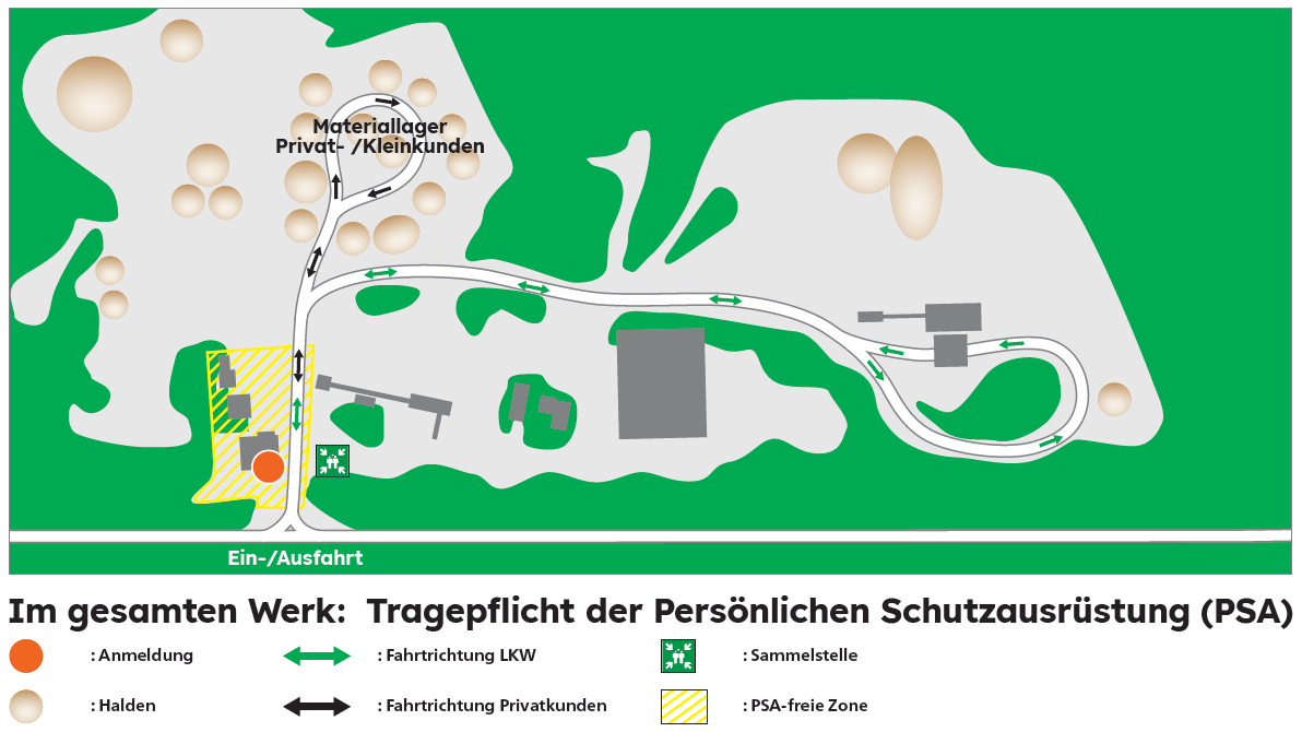 Heidelberg Materials Mineralik, Bundesstraße 17 in Lamstedt