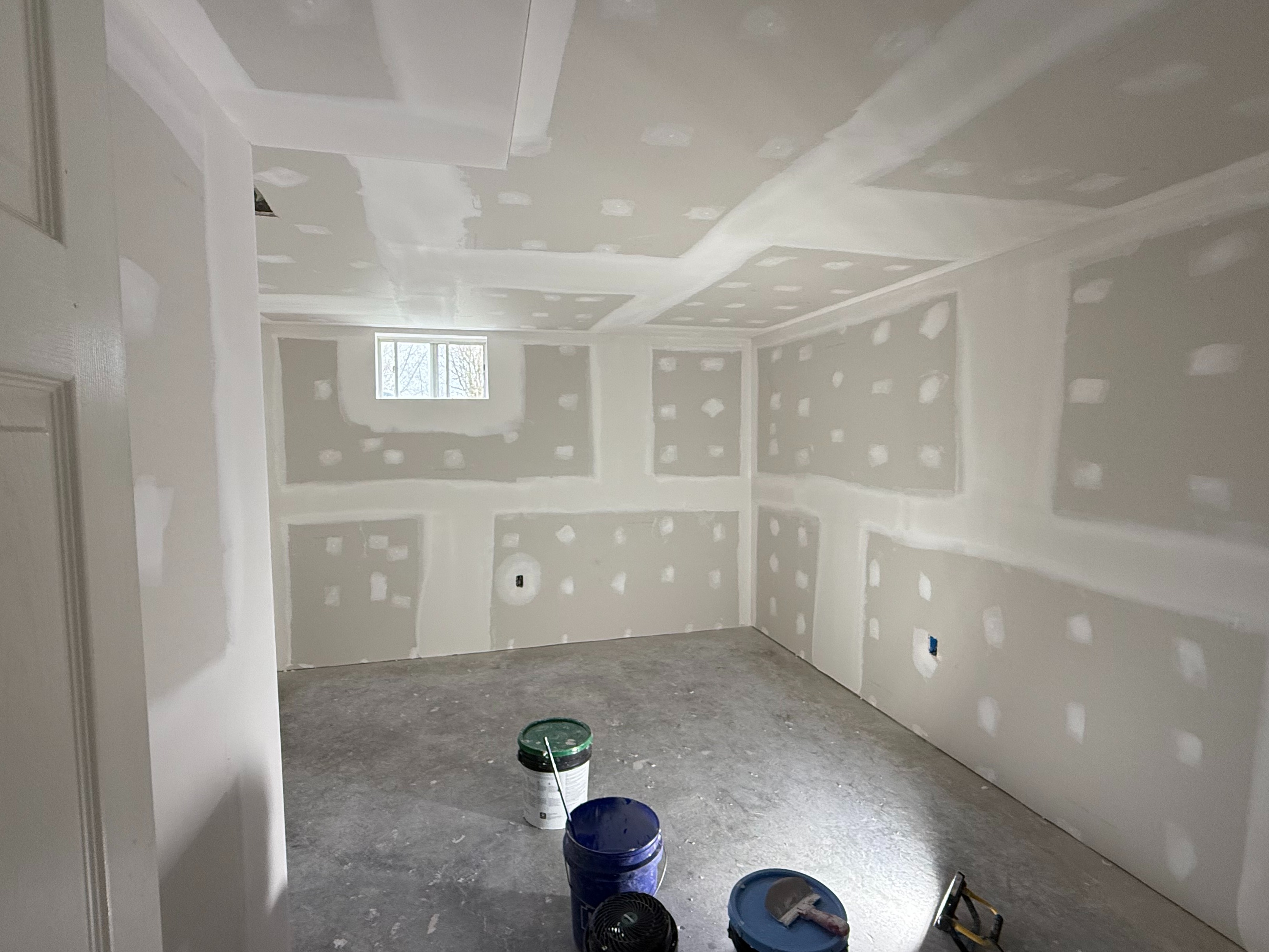 Finishing a basement basement room can add the the totall usable square footage of the home. This can also increase the overall value of the home.