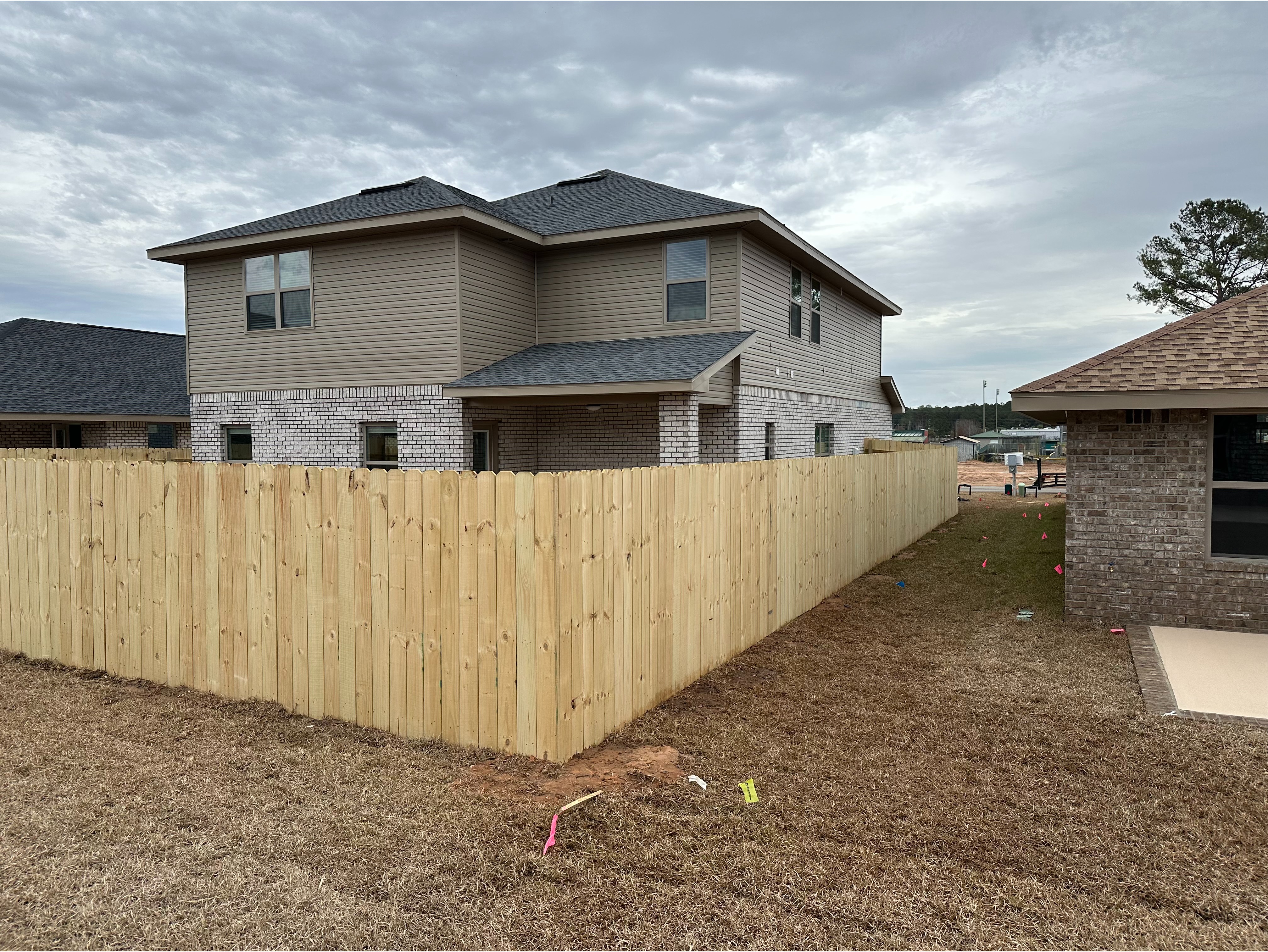 Completed Fence Job For Client In Crestview, FL