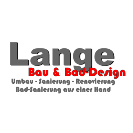 Lange Bau- & Bad-Design Logo