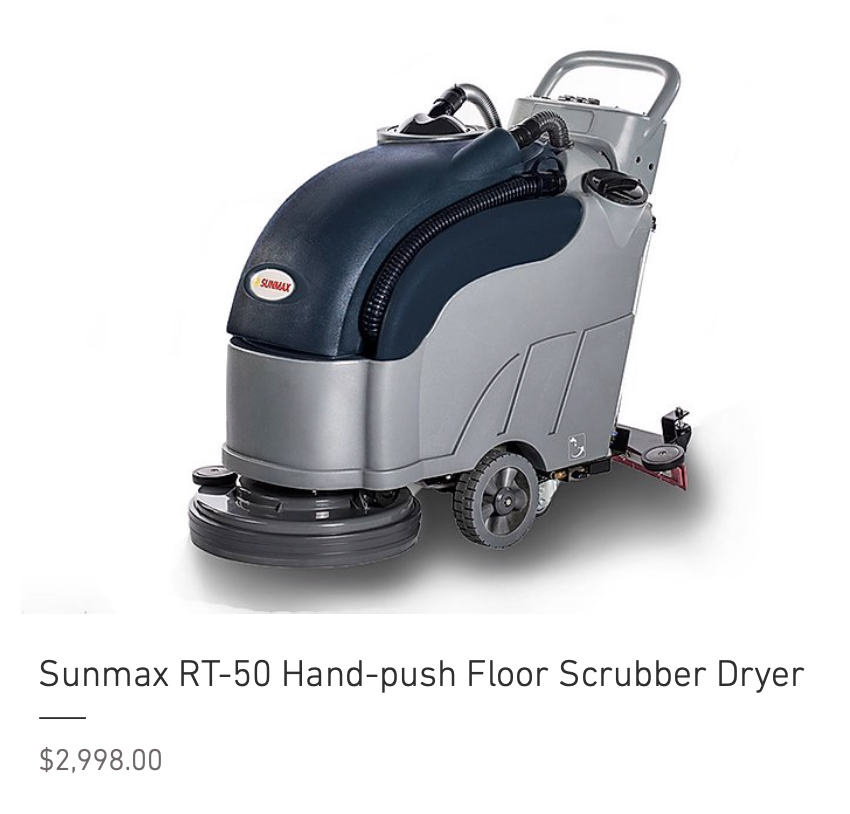 Sunmax Cleaning Machine Photo