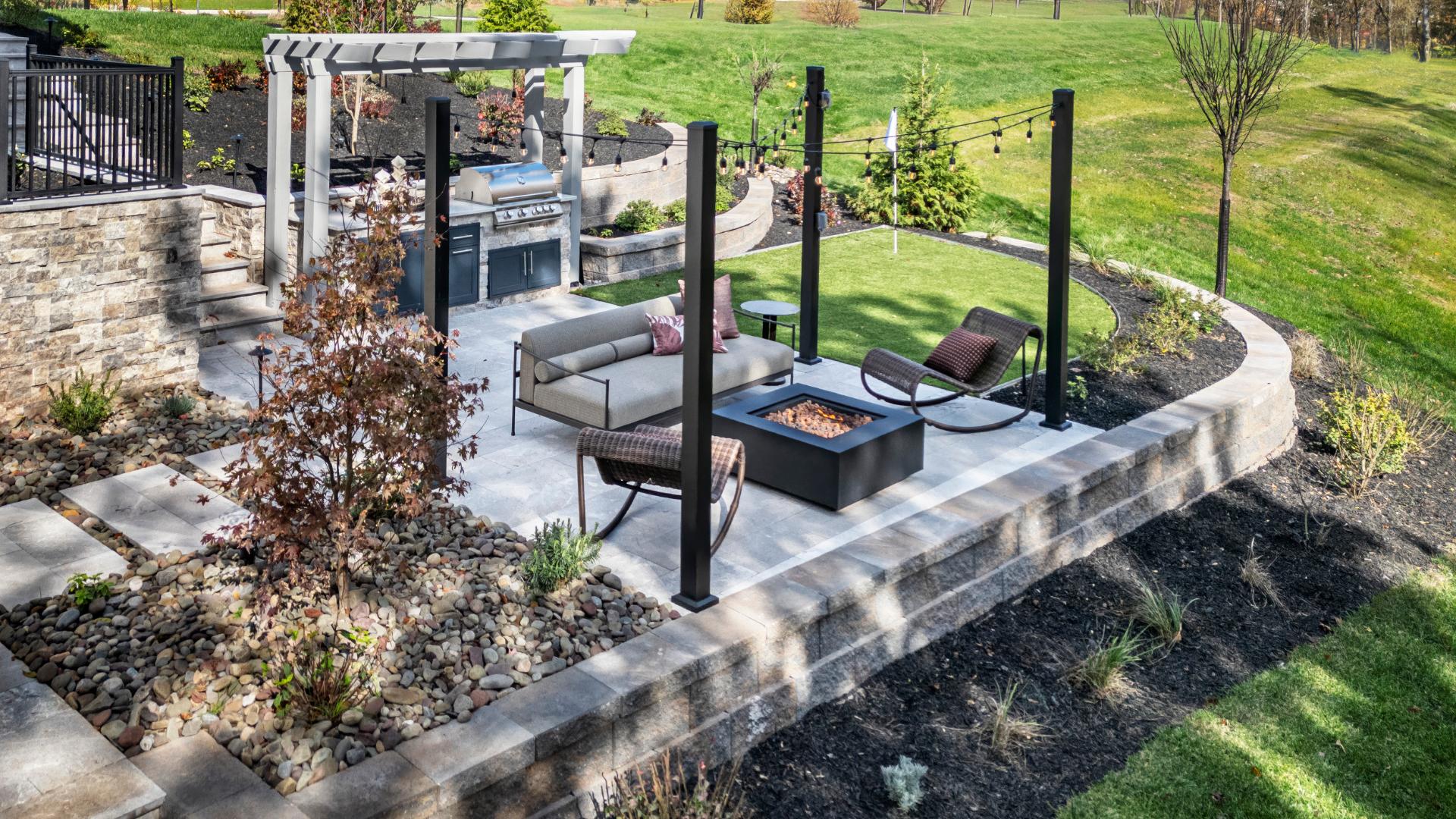 Luxury outdoor living options