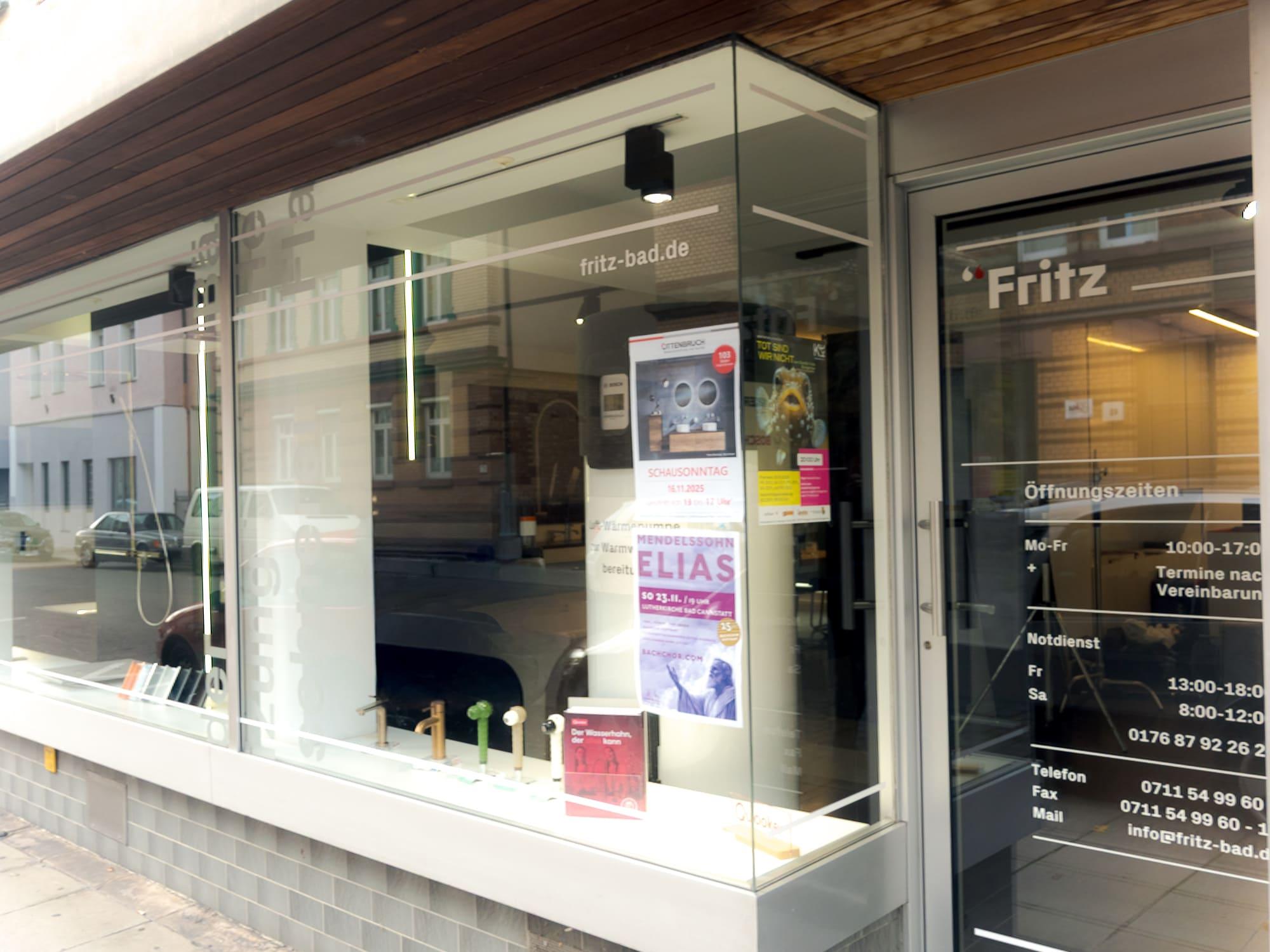 Fritz Sanitärtechnik GmbH | Heizung & Sanitär Stuttgart, Wildunger Str. 47 in Stuttgart-Bad Cannstatt