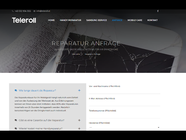 TeleRoll KG, Museumstraße 28 in Innsbruck