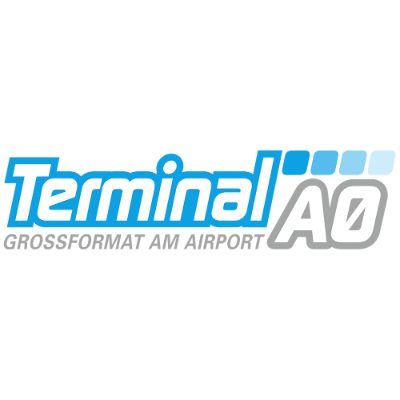 Terminal A0 in Düsseldorf - Logo