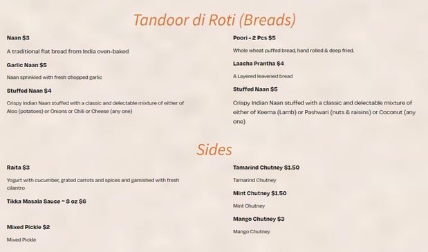 Images Tandoor Fine Indian Cuisine