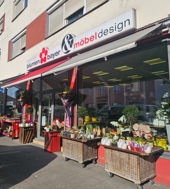 Bayer Blumen Moderne Blumengestaltung Eingang Augsburgerstr., Kirchbergstr. 2 in Augsburg