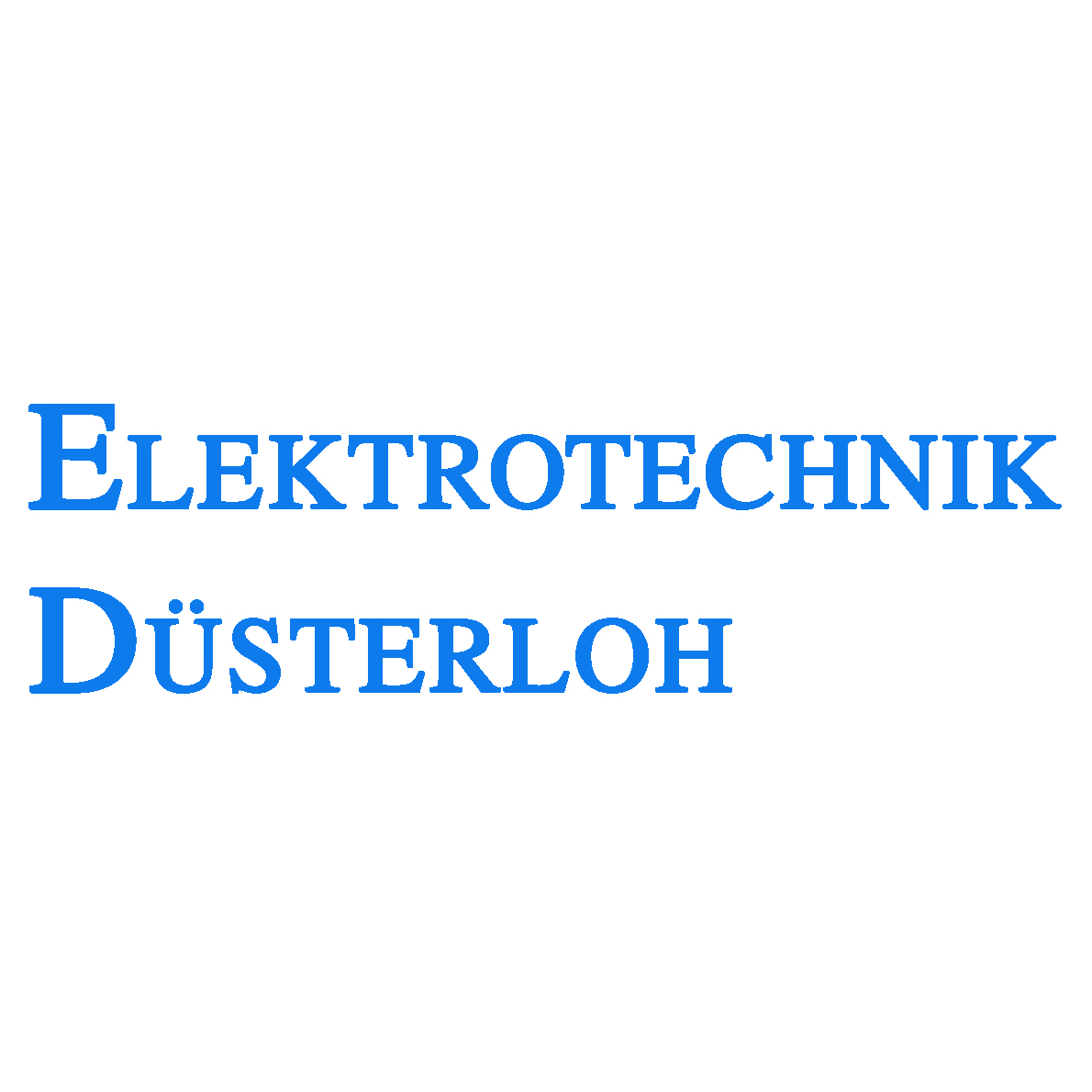 Kundenlogo Elektrotechnik Düsterloh