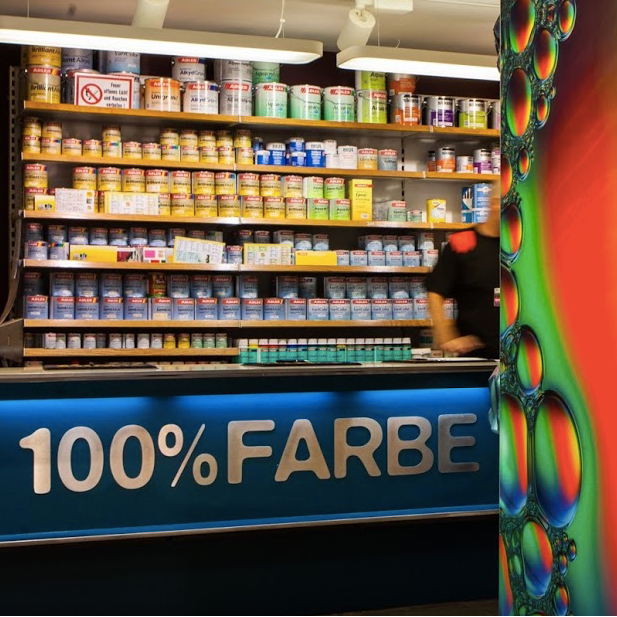 100%FARBE, Kaiserstraße 47 in Wien