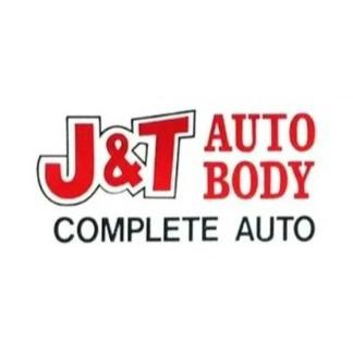 J & T Auto Body Logo
