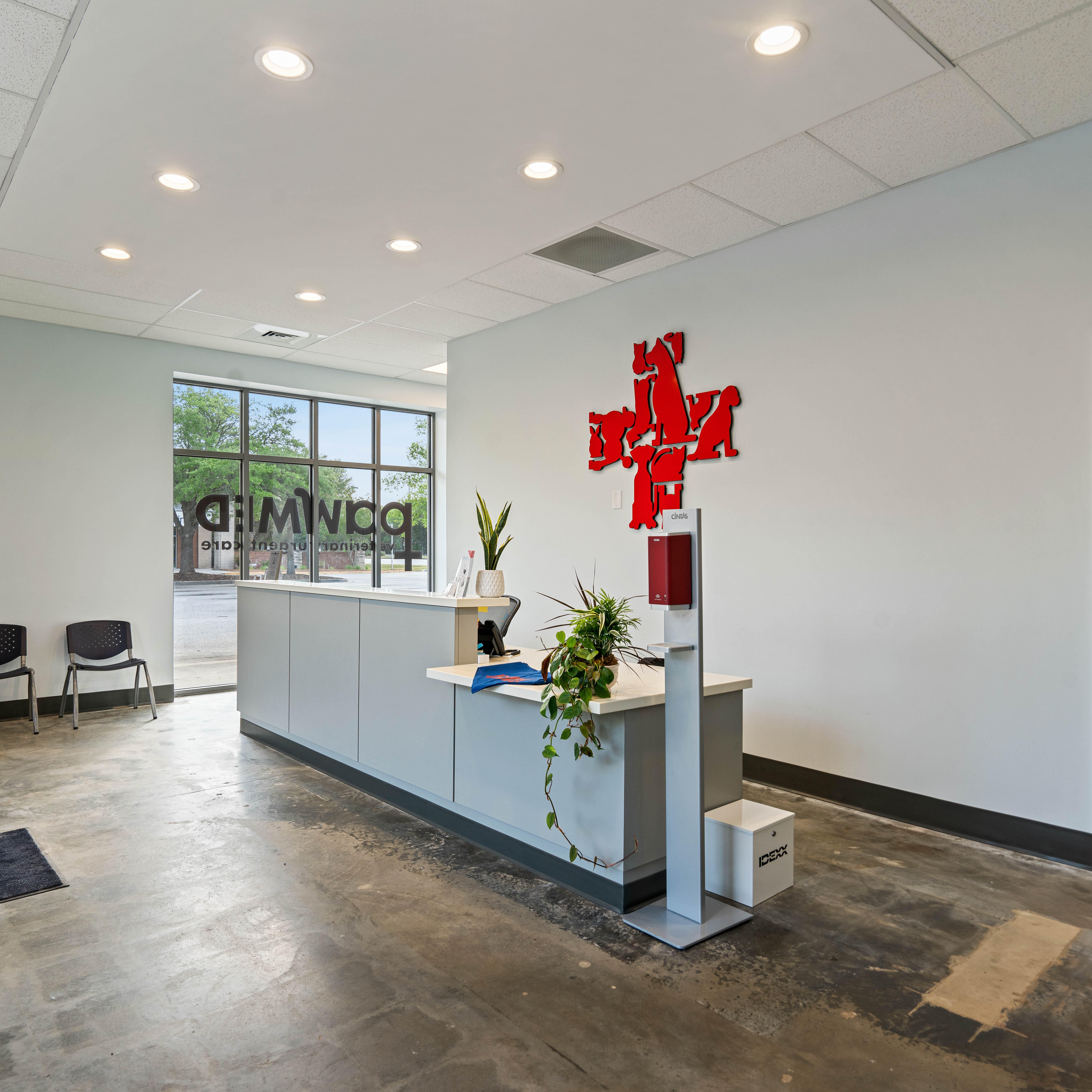 The front lobby at PawMed - Veterinary Urgent Care PawMed - Veterinary Urgent Care Charleston (843)427-3355