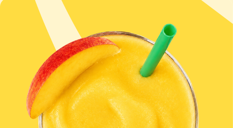 Image of Tropical Smoothie Cafe fresh from the blender smoothies.