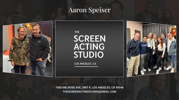 Images Aaron Speiser - The Screen Acting Studio