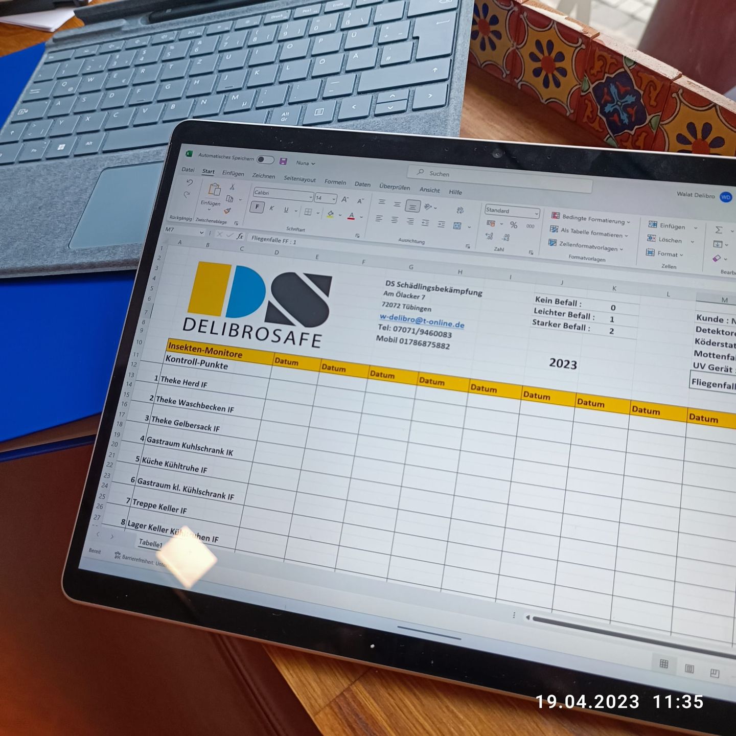 DS Schädlingsbekämpfung (Fachbetrieb), Am Ölacker 7 in Tübingen