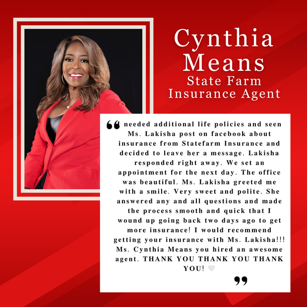 Images Cynthia Means - State Farm Insurance Agent