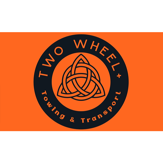 Two Wheel + Towing & Transport Logo