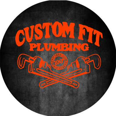 Custom Fit Plumbing Logo