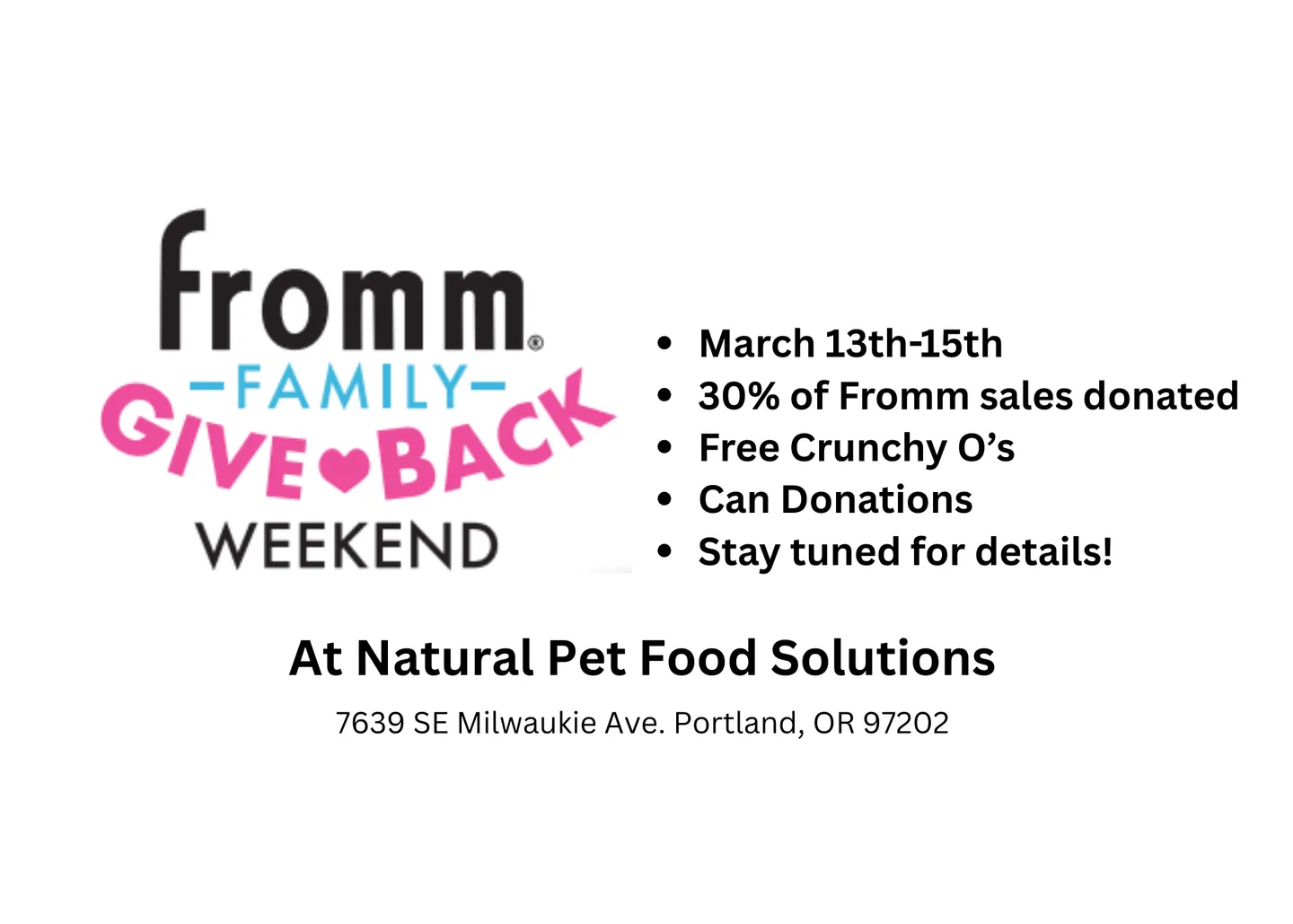 Image of Local Pet Event Mardi Paws Give Back Weekend Nearby