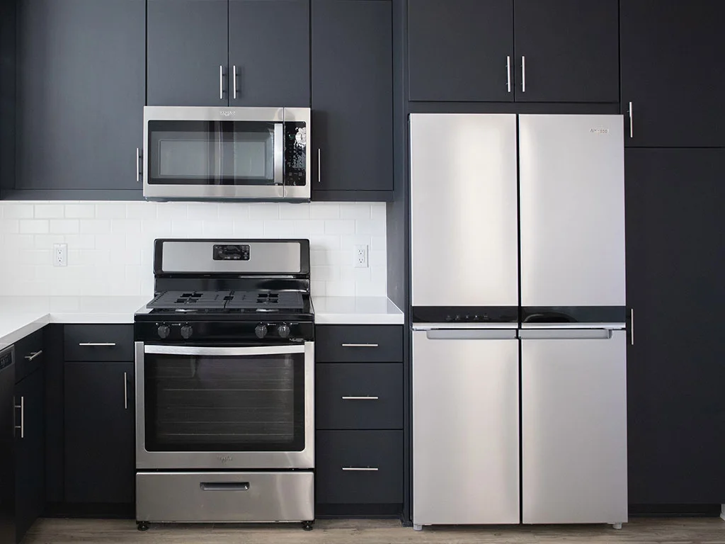 Stainless steel appliances 
