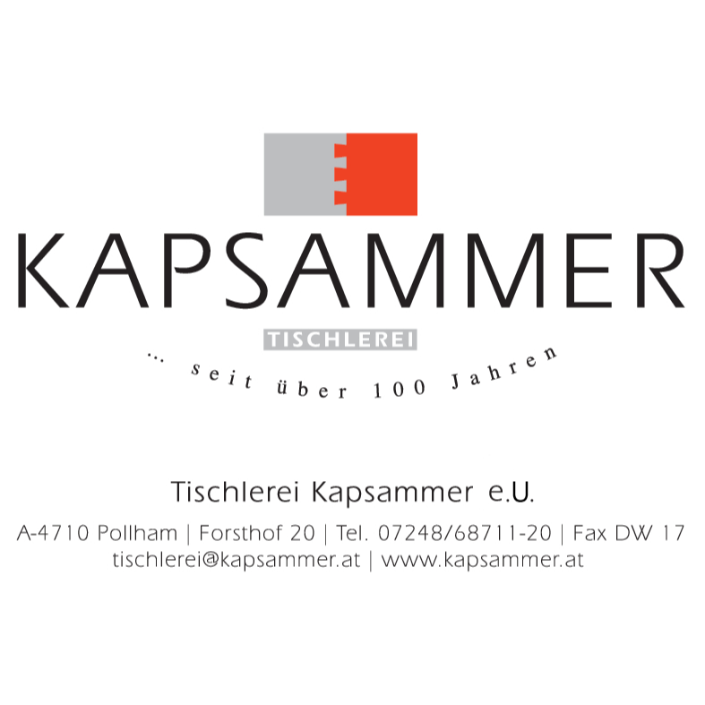 Logo von Tischlerei Kapsammer e.U.