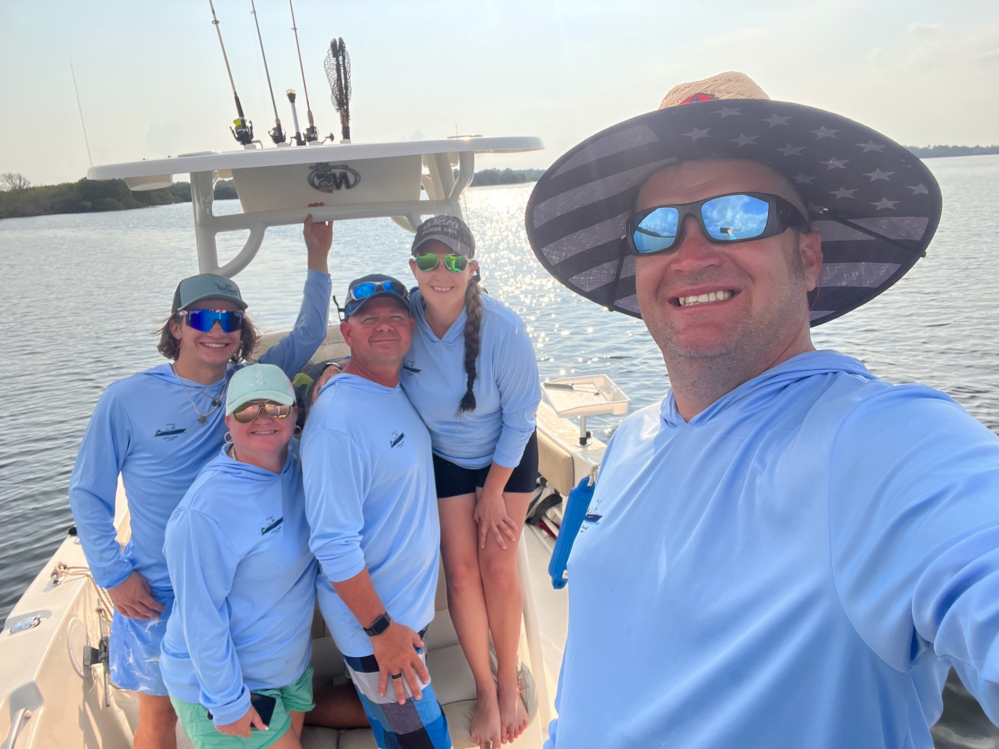 At Sportsman Charters, we proudly offer boat charters for veterans, creating a welcoming and enjoyable environment to relax and connect on the water. Our charters are designed to honor and appreciate those who have served, providing a meaningful and memorable boating experience.