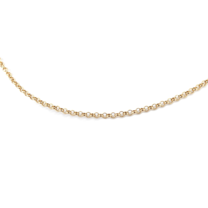 クロムハーツ CHROME HEARTS ROLL CHAIN I20 GLD 205014937GLDI20001 NECKLACE