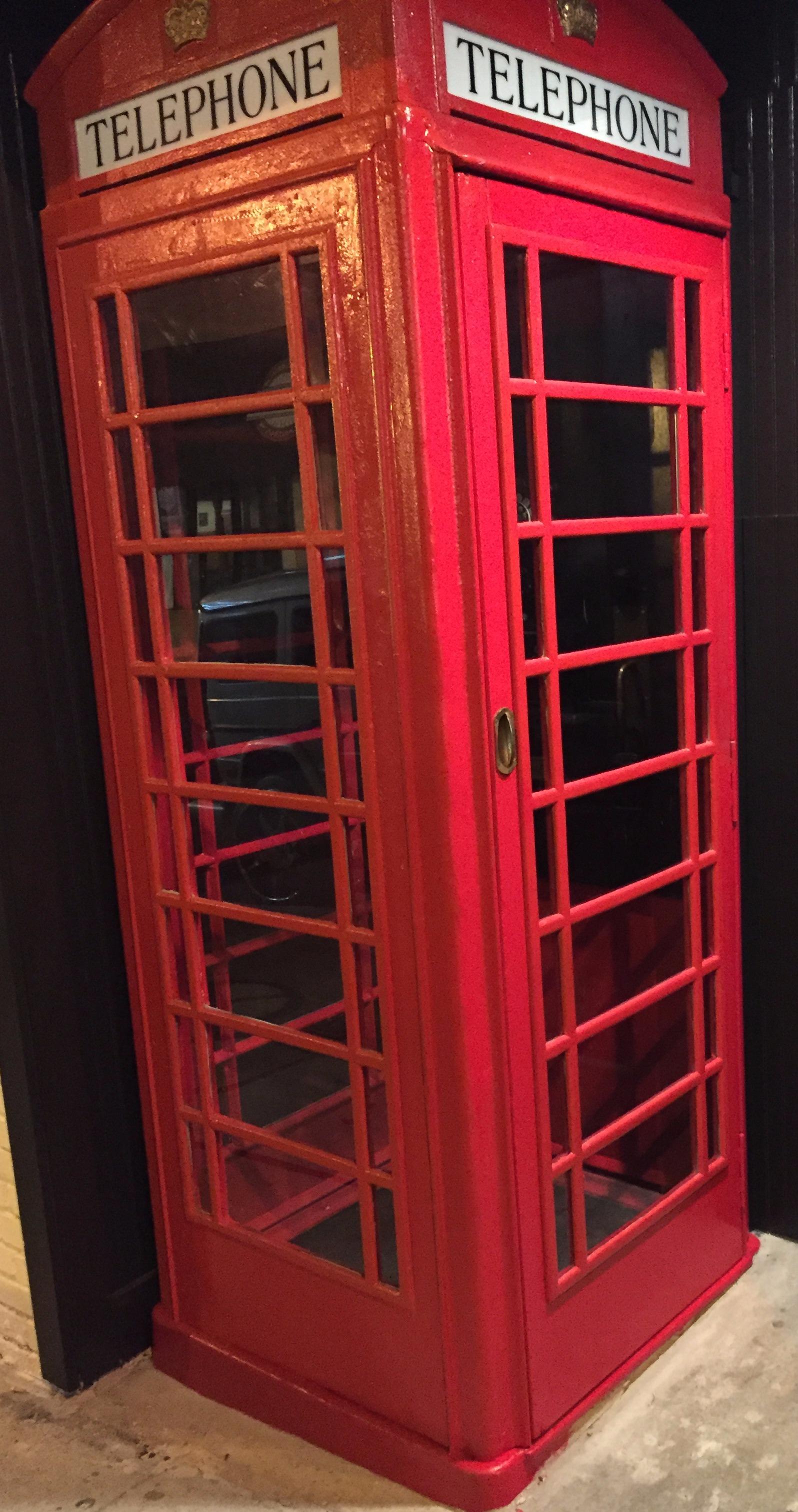 Red Phone Booth Photo