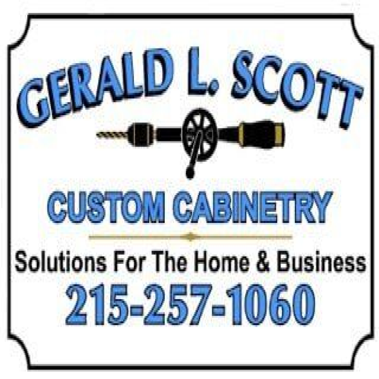 Gerald L Scott Custom Cabinetry Logo