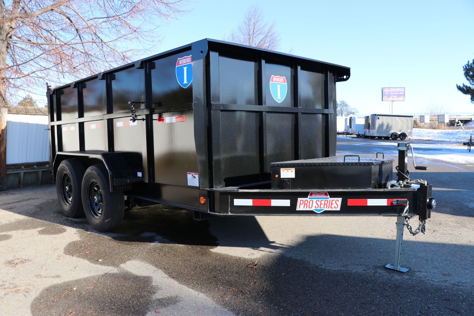 4' sides Pro Series dump trailer TrailersPlus Fort Collins (970)818-0670