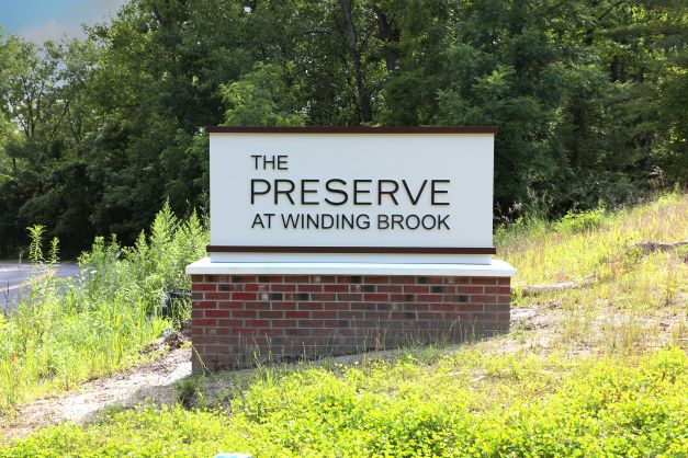 The Preserve at Winding Brook Sign