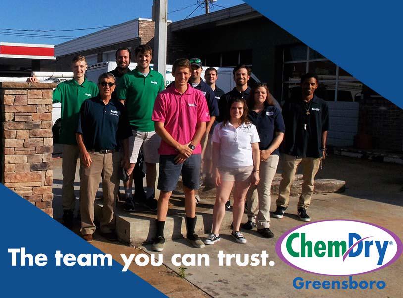 Chem-Dry of Greensboro carpet cleaning team
