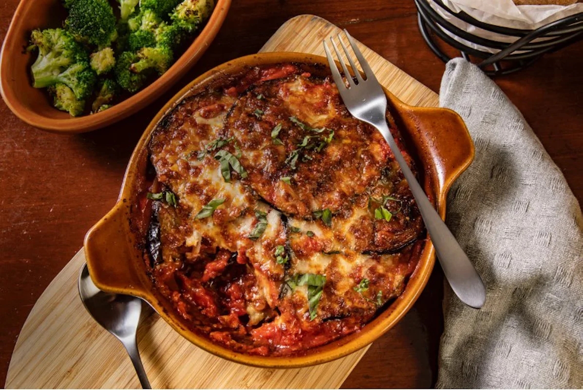Eggplant Pomodoro  (Pastas & Entrees )