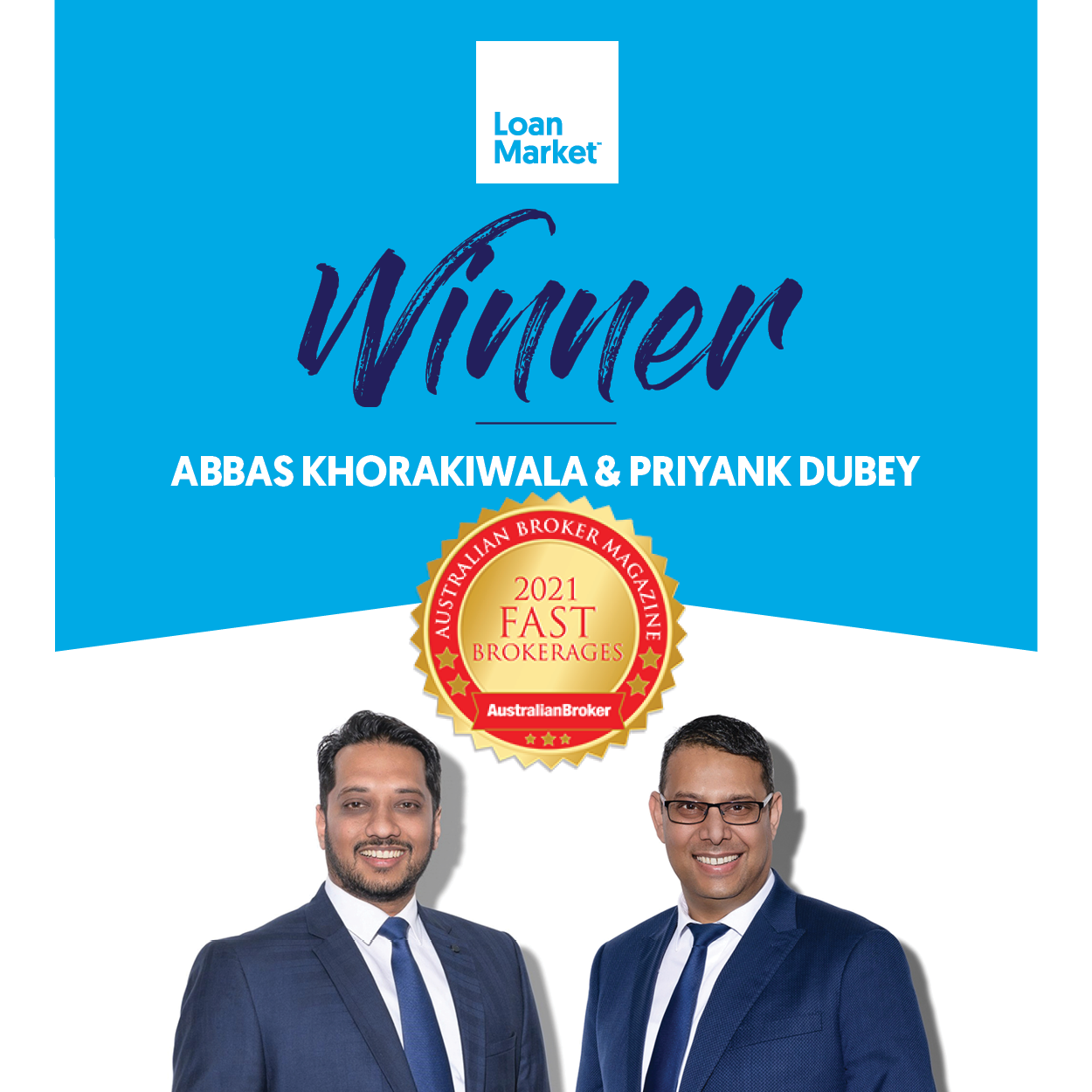 Images Abbas Khorakiwala & Priyank Dubey Loan Market