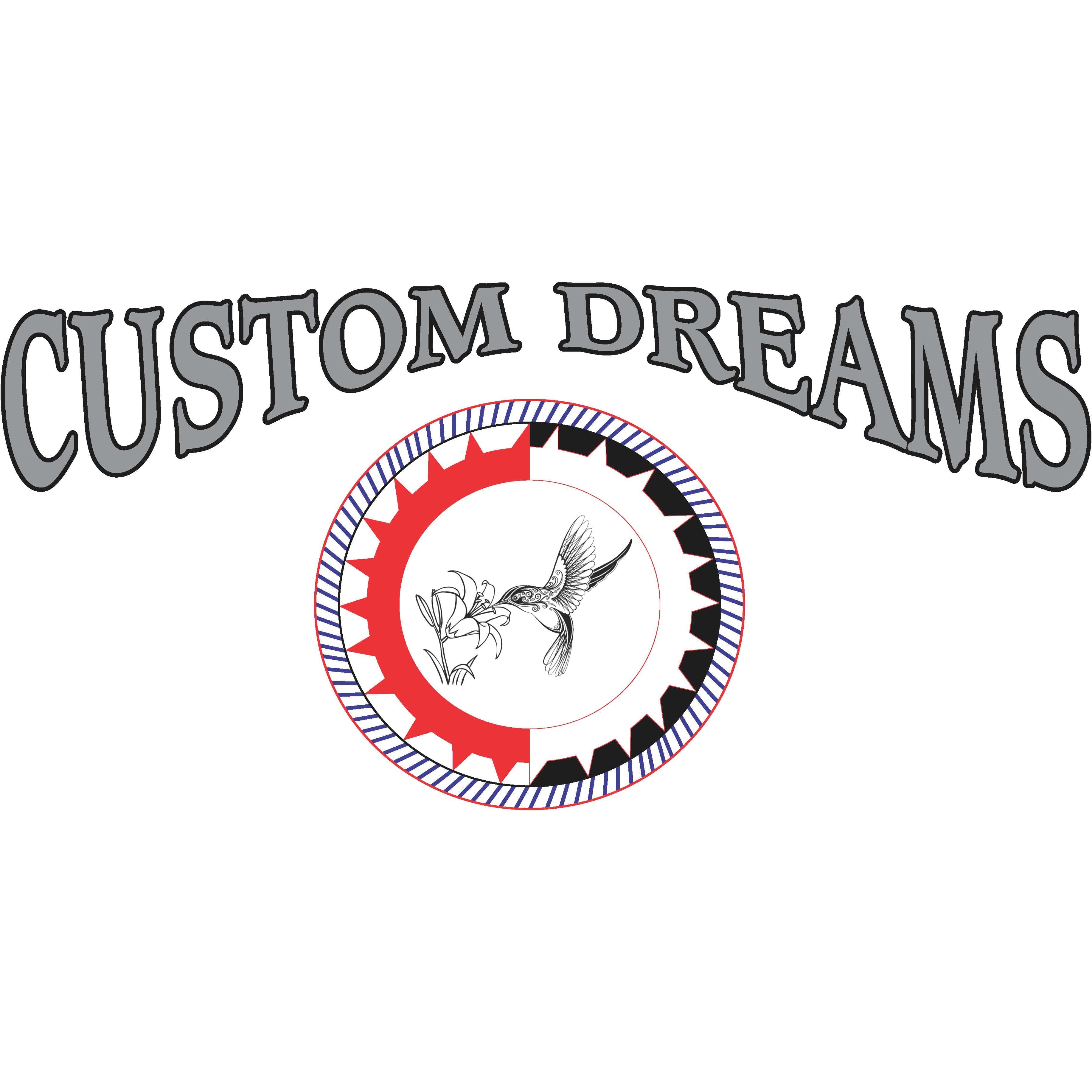 Custom Dreams Landscape And Brick Logo